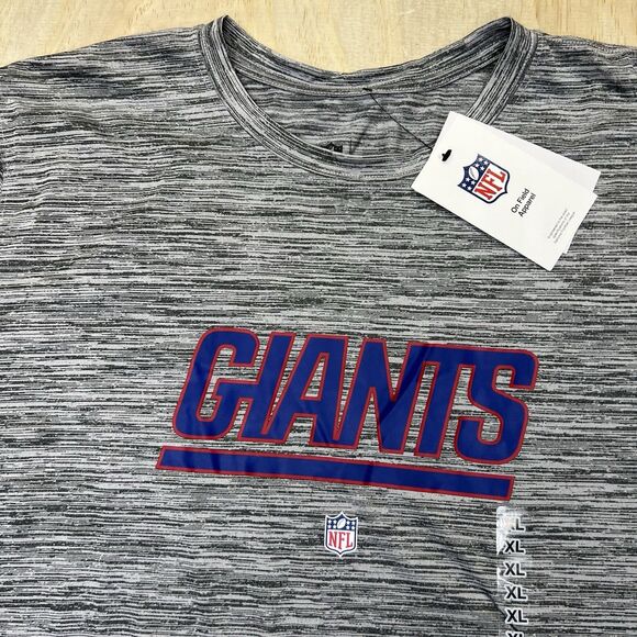 NEW New York Giants Nike Team Issue Velocity Dri Fit Performance Shirt Gray XL - Picture 2 of 11